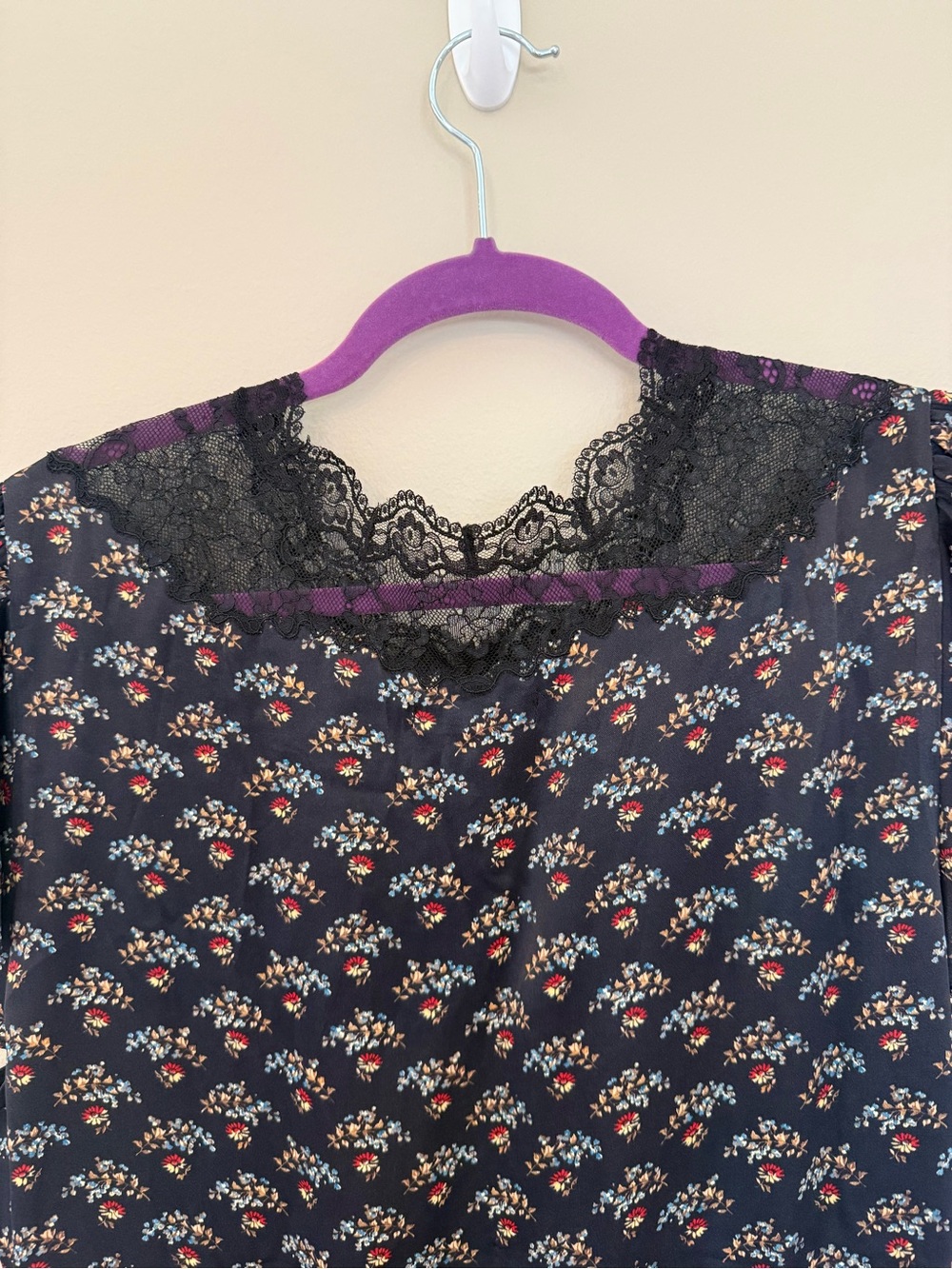 Doen Ivy Mini Dress in Delphinium Floral | NWT | Size XXL - Picture 14 of 16
